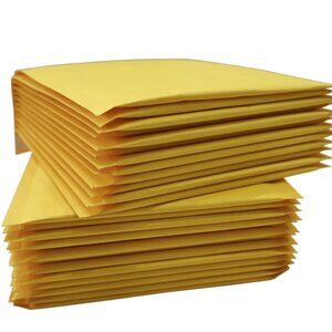 NEW 100 POPPY FILLED SHIPPING BAGS LIGHTWEIGHT MAILLING BAGS SELF ADHEISIVE